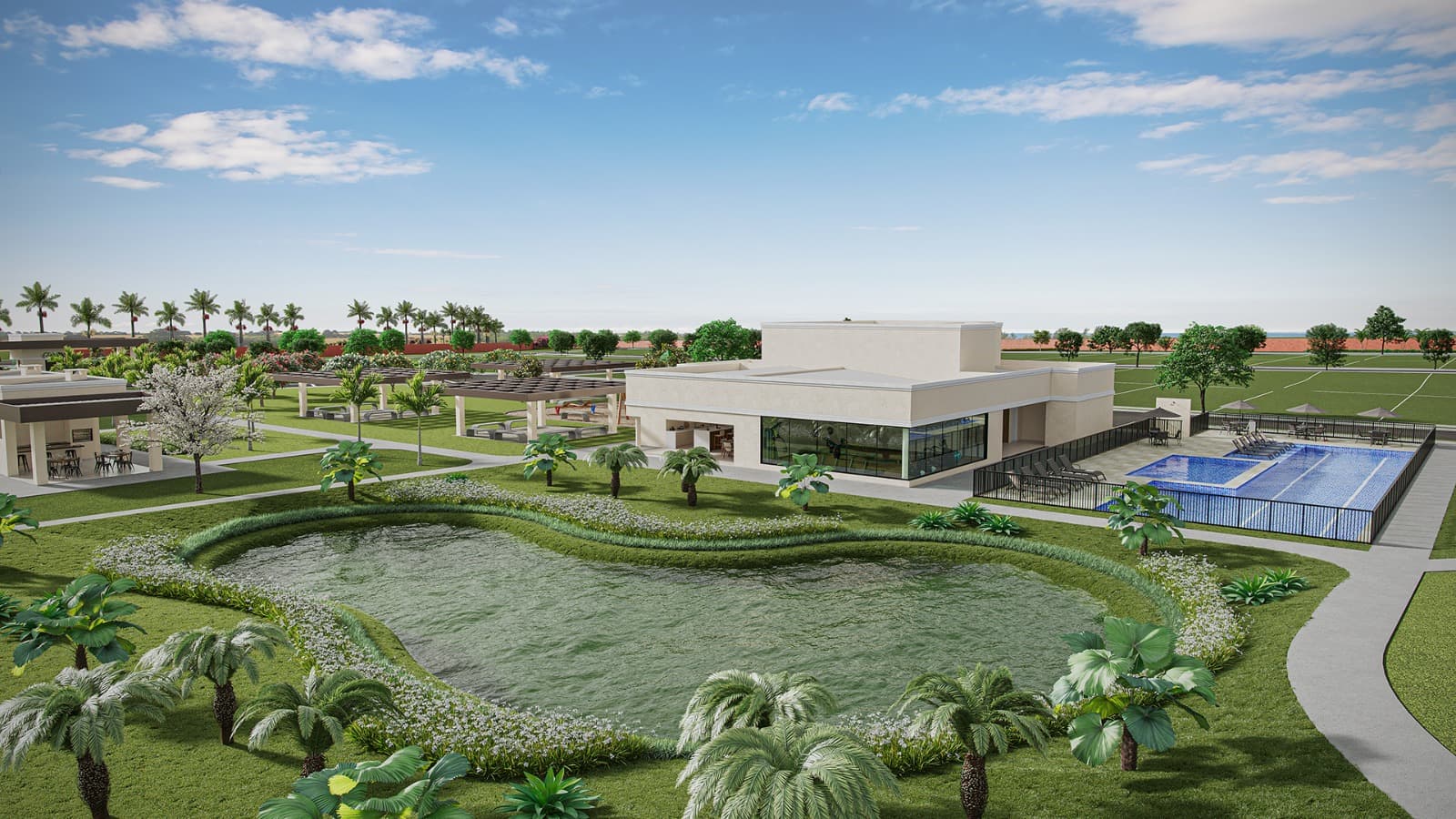 Área gourmet do condomínio